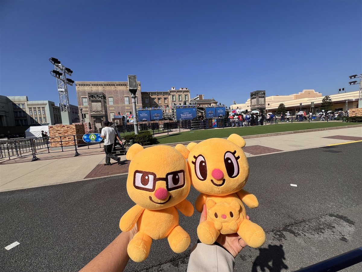 まみーたちもユニバーサル・スタジオ・ジャパンに到着！